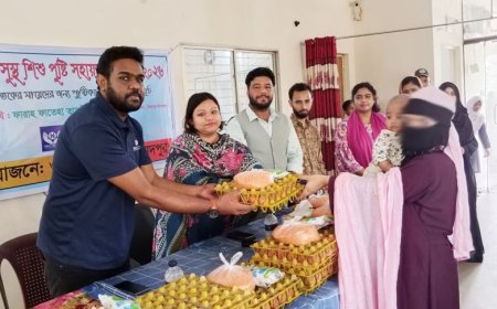 সৈয়দপুরে প্রসূতি মায়ের মাঝে পুষ্টিকর খাদ্যসামগ্রী বিতরণ