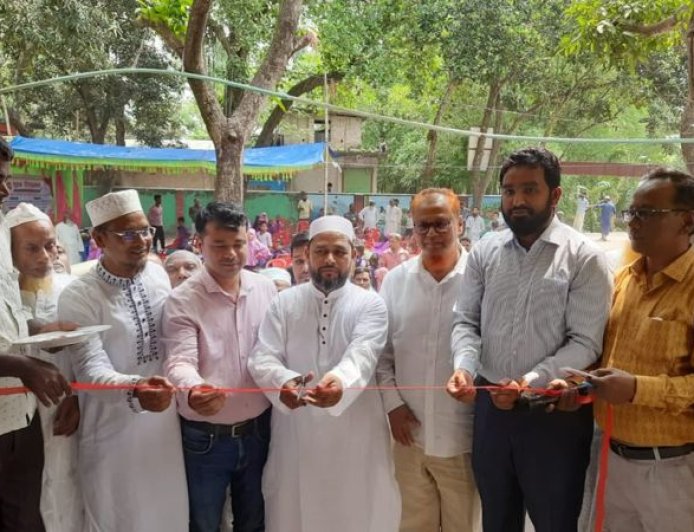 সৈয়দপুরে লক্ষণপুর চড়কপাড়া প্রাথমিক বিদ্যালয়ের একাডেমিক ভবন উদ্বোধন
