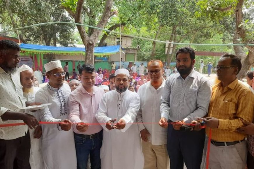 সৈয়দপুরে লক্ষণপুর চড়কপাড়া প্রাথমিক বিদ্যালয়ের একাডেমিক ভবন উদ্বোধন