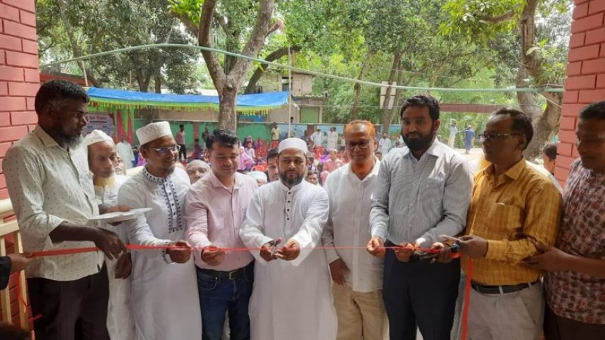 সৈয়দপুরে লক্ষণপুর চড়কপাড়া প্রাথমিক বিদ্যালয়ের একাডেমিক ভবন উদ্বোধন