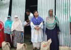 সৈয়দপুরে ঝড়ে ক্ষতিগ্রস্ত ২০ পরিবার ও ৪ প্রতিষ্ঠানে ঢেউটিন, অর্থ ও খাদ্য বিতরণ