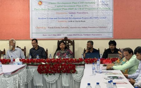 সৈয়দপুর পৌরসভায় উন্নয়ন বিষয়ক দুইদিনের কর্মশালা শেষ