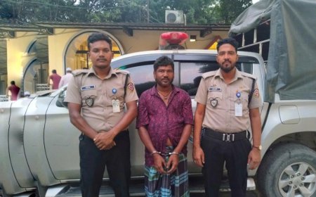 পপকন বিক্রির অন্তরালে গাঁজার ব্যবসার অভিযোগে ব্যবসায়ী জালাল গ্রেফতার