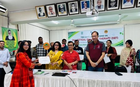 ডিবিটি বিষয়ক বিশেষায়িত প্রশিক্ষণ সম্পন্ন