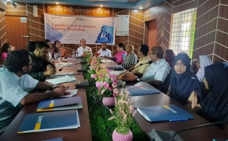 কালিগঞ্জে কিশোরীদের এসআরএইচআর জ্ঞান, নেতৃত্ব ও জলবায়ু সহনশীলতা বৃদ্ধিতে কর্মশালা অনুষ্ঠিত 