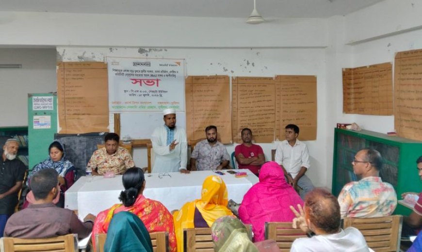 শিশু শ্রমমুক্ত উপজেলা গড়তে দেবহাটায় সমঝোতা স্মারক