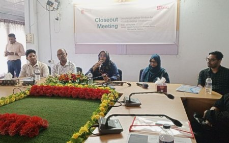 সাতক্ষীরায় ব্র্যাকের যুব উদ্যোক্তা উন্নয়ন প্রকল্পের সমাপনী সভা
