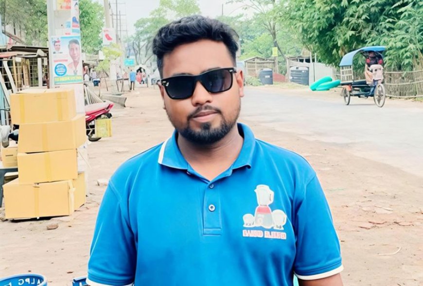 কালিগঞ্জে ট্রাকচাপায় যুবকের মৃত্যু
