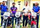 সৈয়দপুরে পুলিশের অভিযানে তিনটি চোরাই মোটরসাইকেল : চোরসহ গ্রেফতার -২