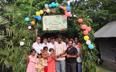দেবহাটায় ‘সবুজ ও সহনশীল ইকো ভিলেজ’ ঘোষণা