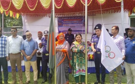 সৈয়দপুরে ১ম কমিউনিটি পুলিশ কাবাডি চ্যাম্পিয়ানশীপ প্রতিযোগিতা