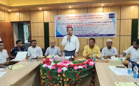 দেবহাটায় জিআইএসভিত্তিক গ্রামীণ সড়ক মাস্টারপ্ল্যান নিয়ে কর্মশালা