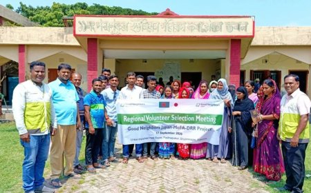 শ্যামনগরের পদ্মপুকুর ইউনিয়নে দুর্যোগে স্বেচ্ছাসেবক দল গঠন