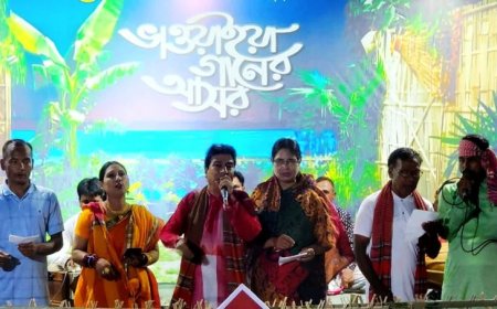 সৈয়দপুর শিল্প সাহিত্য সংসদের ভাওয়াইয়া গানের আসর