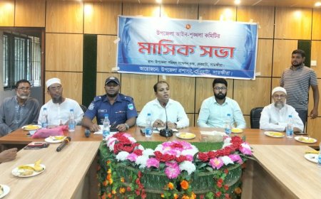 দেবহাটায় আইনশৃঙ্খলা কমিটির সভা 