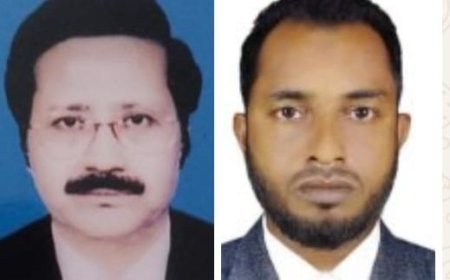 ভুরুলিয়া প্রাইমারী স্কুলের সভাপতি  ডা.কামরুল, সহ-সভাপতি রবিউল