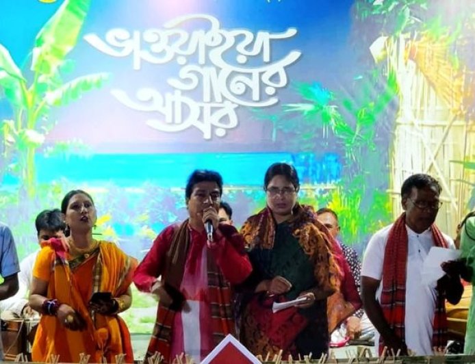 সৈয়দপুর শিল্প সাহিত্য সংসদের ভাওয়াইয়া গানের আসর