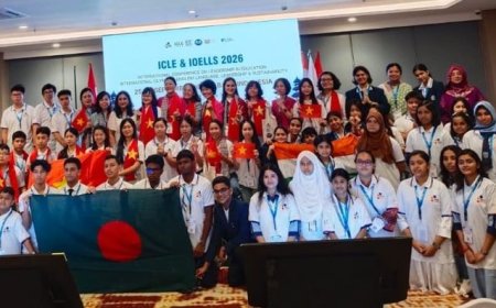 ইন্দোনেশিয়ায় আন্তর্জাতিক অলিম্পিয়াডে সৈয়দপুর ক্যান্ট পাবলিক স্কুল এন্ড কলেজের অভূতপূর্ব সাফল্য 
