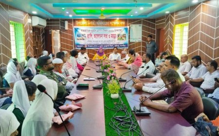 কালিগঞ্জে আন্তর্জাতিক দুর্যোগ প্রশমন দিবস র‍্যালি ও আলোচনা সভা