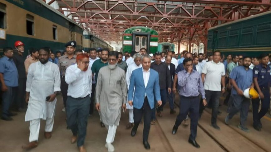 সৈয়দপুরে রেলপথ মন্ত্রী শেখ রবিউল আলম: "রেলওয়েকে যাত্রী ও জনবান্ধব করা হবে" 