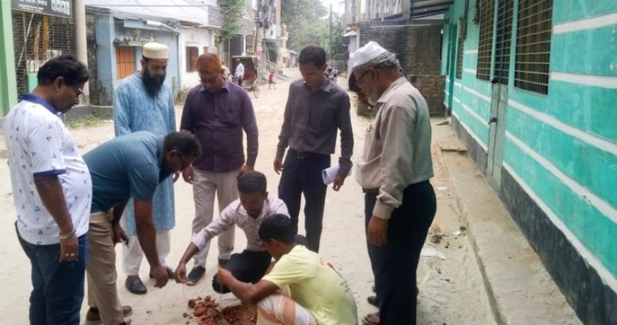 সৈয়দপুর পৌরসভার উন্নয়নকাজ পরিদর্শনে বিশ্বব্যাংকের প্রতিনিধি দল : কাজের মানে সন্তোষ প্রকাশ